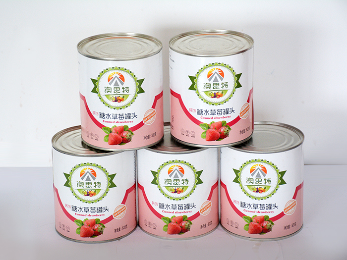糖水草莓罐頭