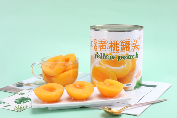 糖水黃桃罐頭