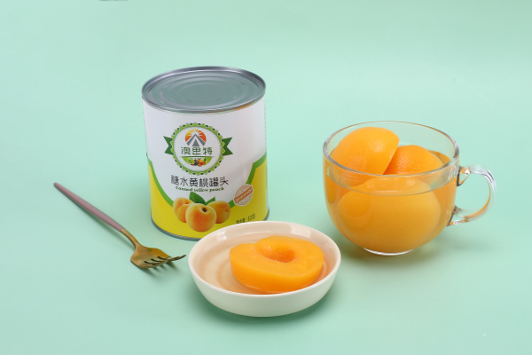 糖水黃桃罐頭