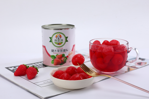 糖水草莓罐頭